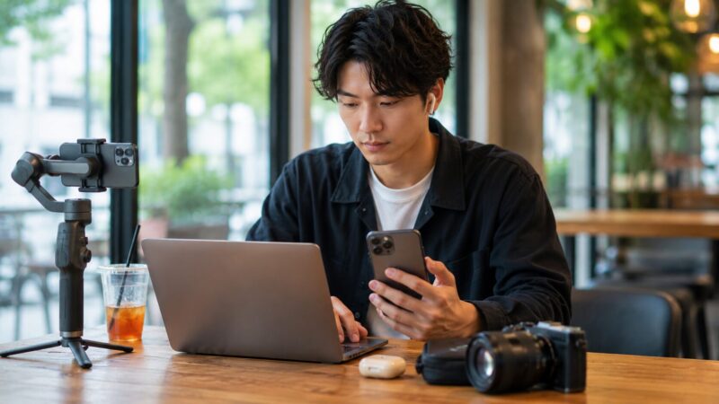 　iPhone Proを動画撮影やSNS発信に活用する日本人クリエイター