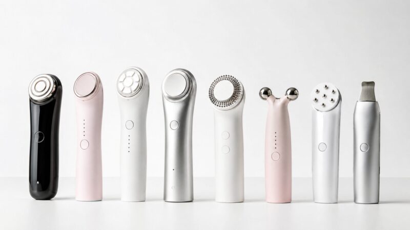 AGE-Rシリーズの複数モデルを比較する美顔器のイメージ