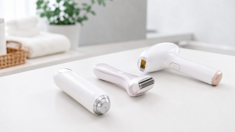 目的に合わせて選ぶナノガラス脱毛器と電動式ムダ毛ケア用品