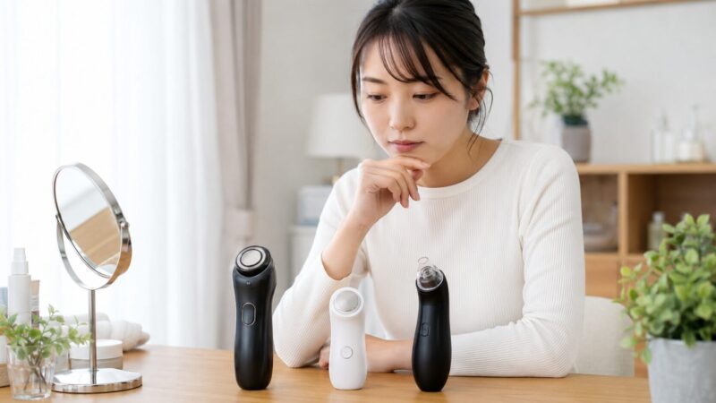 メディキューブ美顔器を目的別に比較して選ぶ日本人女性