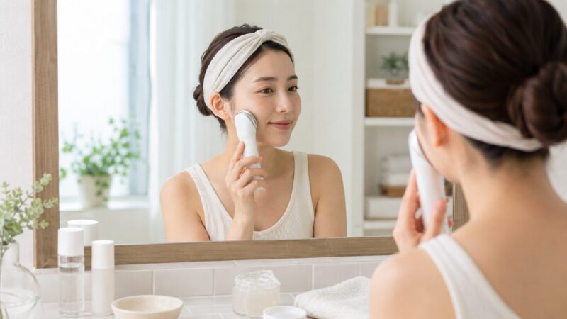 美顔器の効果を感じにくい原因と使い方を見直すイメージ