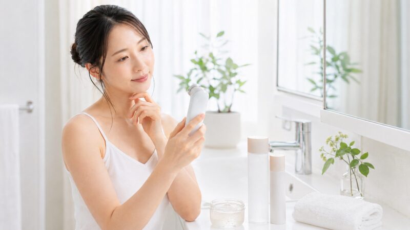 ブースタープロX2のような多機能美顔器を低刺激から慎重に使う日本人女性