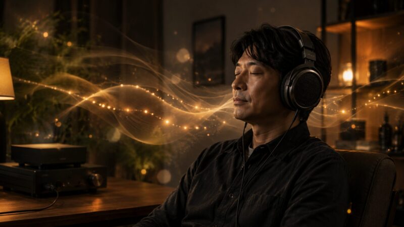 HIFIMAN Aryaの広い音場と音質を楽しむリスニングシーン