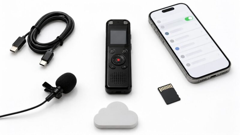 Plaud Noteの充電や接続など使えない原因を示したイメージ