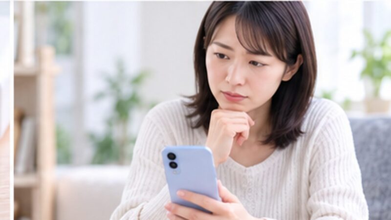 arrows We2の価格や性能を購入前に確認する女性