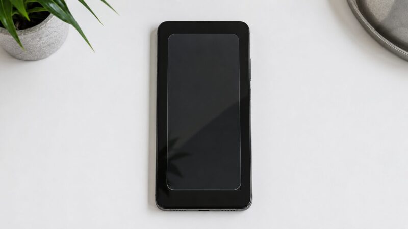 iPhone16用フィルムをiPhone17に貼った際の保護範囲不足