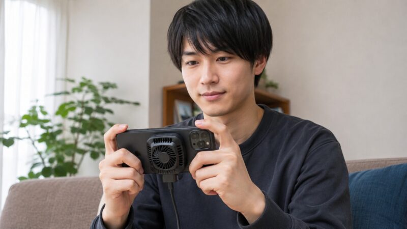 ペルチェ式スマホクーラーを正しく使えばすぐ壊れるとは限らない様子