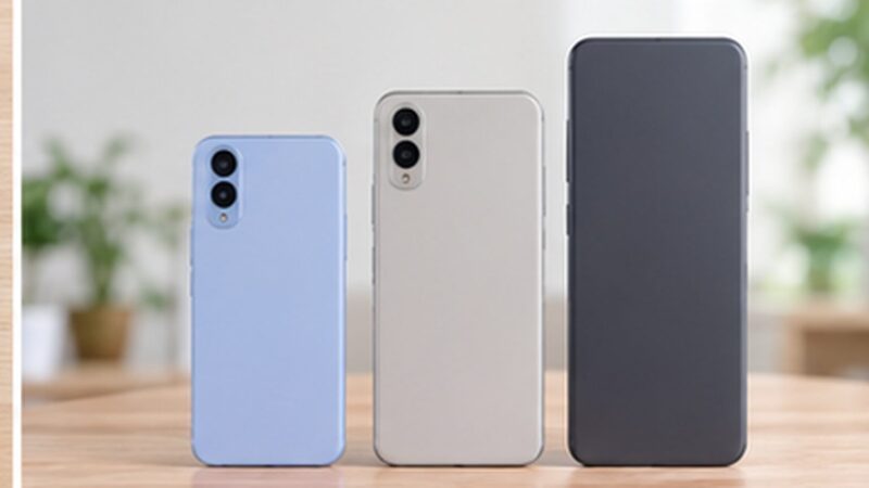 エントリーモデルと上位スマートフォンの違いを表したイメージ