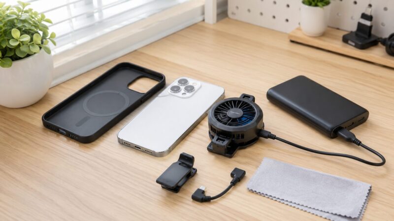 スマホクーラーで故障リスクを減らす商品選びと対策のイメージ