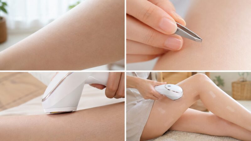 家庭用脱毛器の効果を感じにくくなる毛色や誤った使用方法