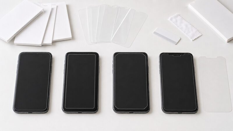 旧型iPhone用フィルムがiPhone17に合わない形状の違い