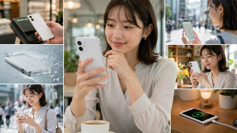 普段使い向けSnapdragonスマホを日常生活で使う日本人女性