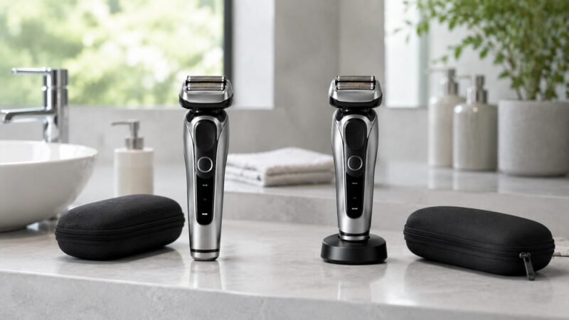 収納ケースのみのモデルと充電スタンド付きモデルの比較