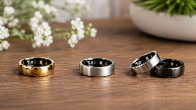 結婚指輪向けに比較した3種類のスマートリング
