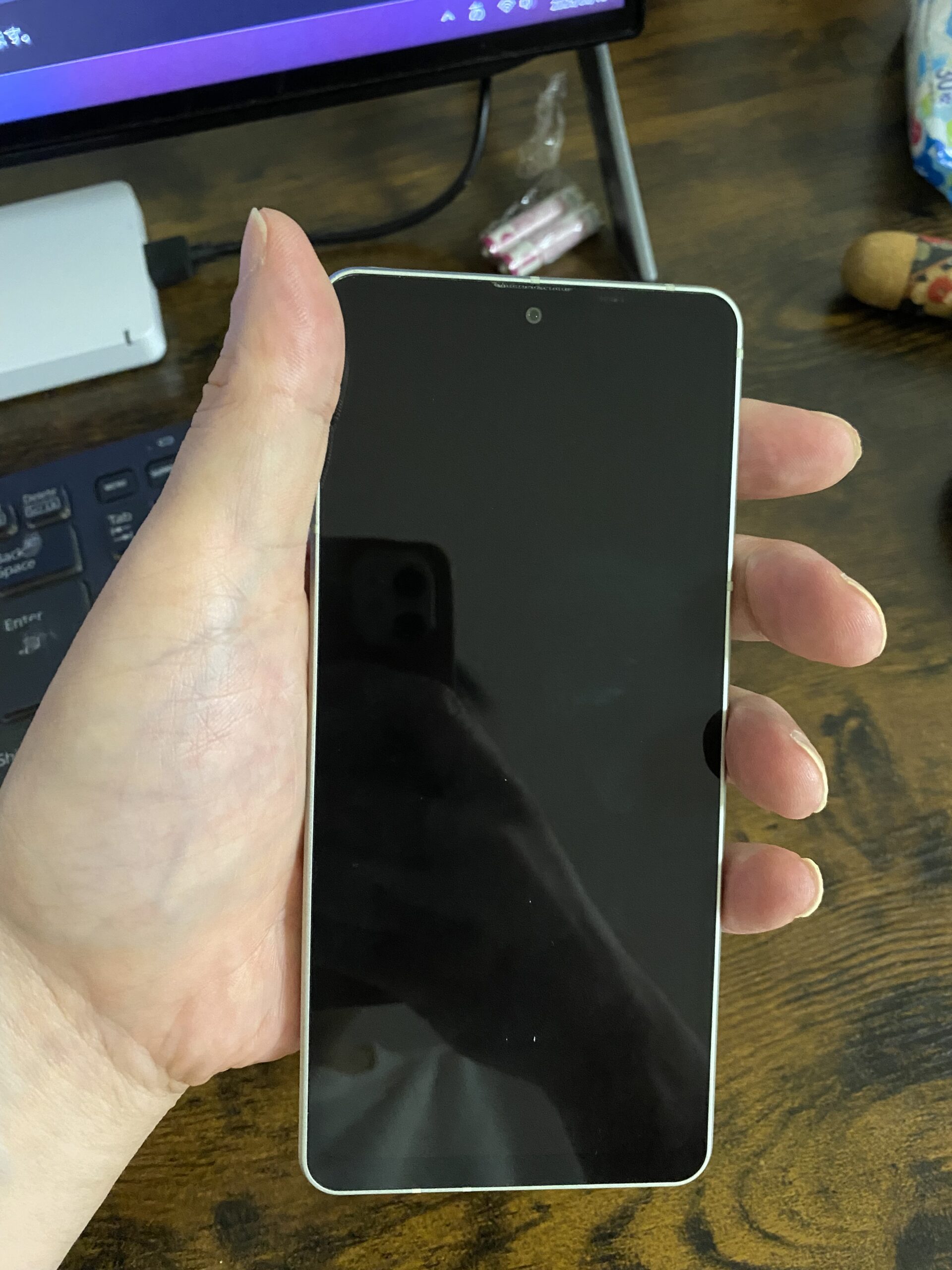 購入から約3年になる私物のAQUOS sense8