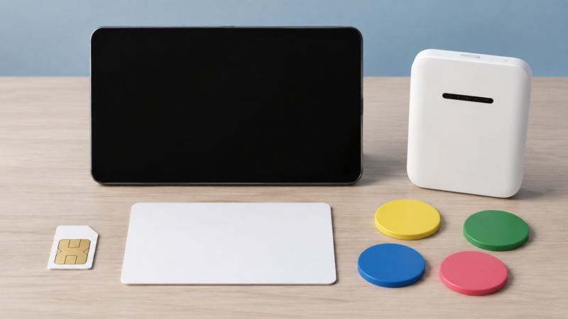 タブレットとSIMを組み合わせた格安SIMの回線セット