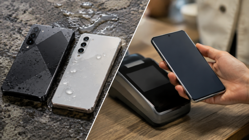 XiaomiとOPPOを想定したスマートフォンの防水性能と決済機能比較